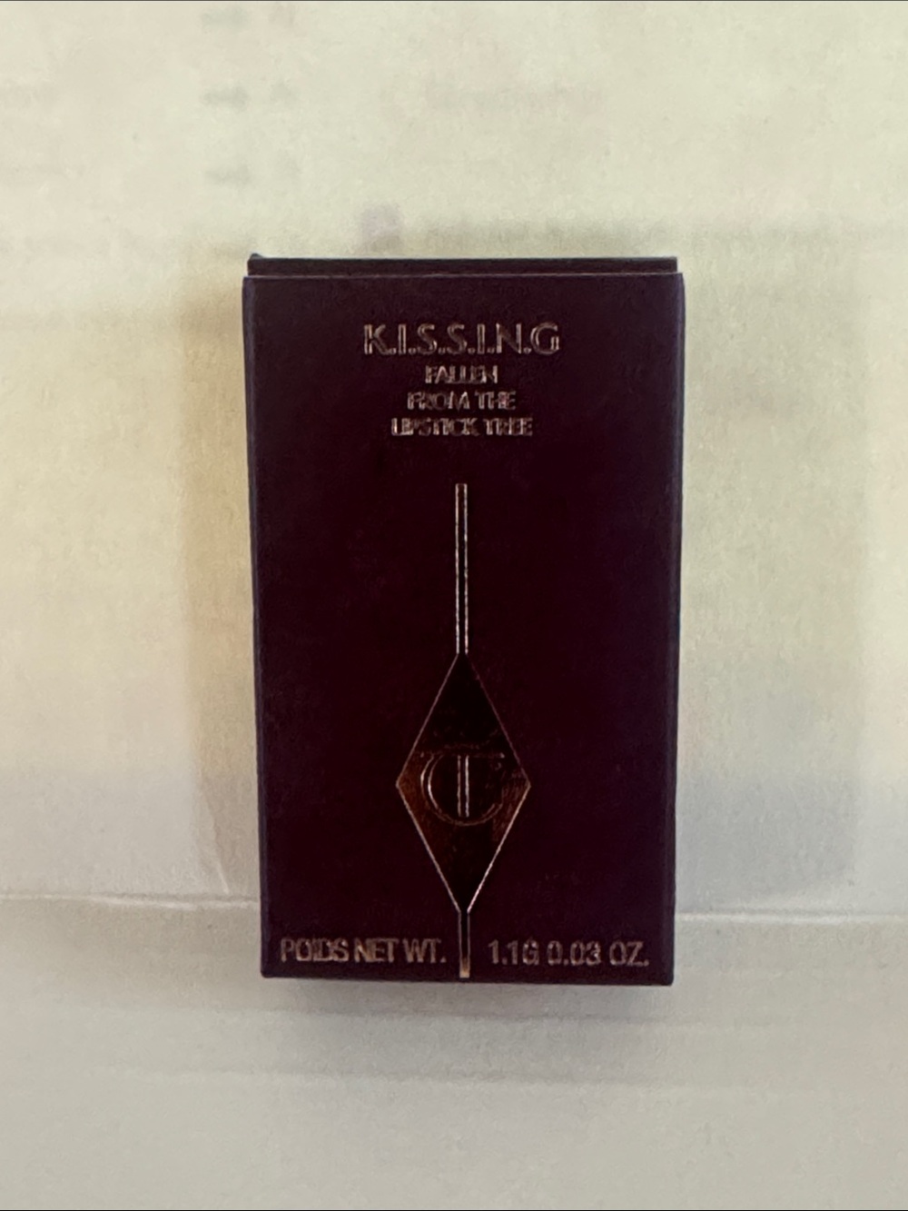Charlotte Tilbury Mini Lipstick Kissing Satin Icon Baby 0.03oz NIB